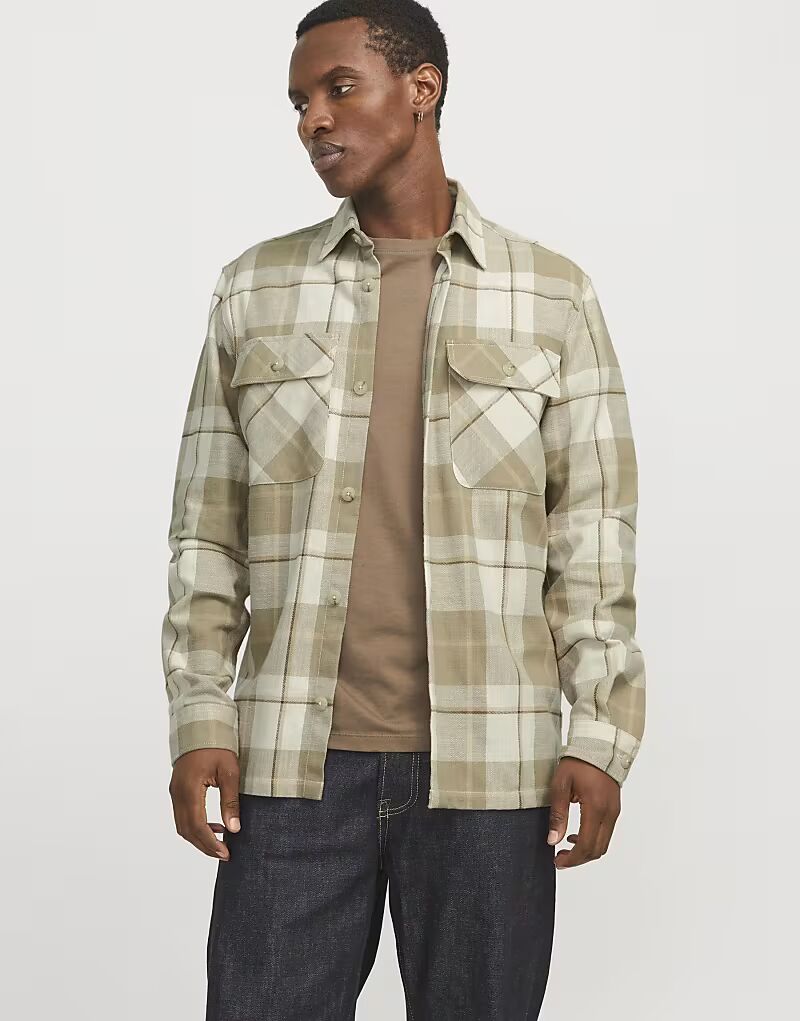 Jack & Jones Overshirt в цвете «белый перец»
Jack & Jones Overshirt в цвете «белый перец»