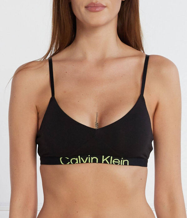 Бюстгальтер Calvin Klein Underwear, черный / салатовый 
Бюстгальтер Calvin Klein Underwear, черный / салатовый