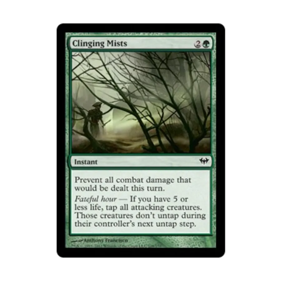 CCG Цепкий туман (С), MTG - Dark Ascension
CCG Цепкий туман (С), MTG - Dark Ascension