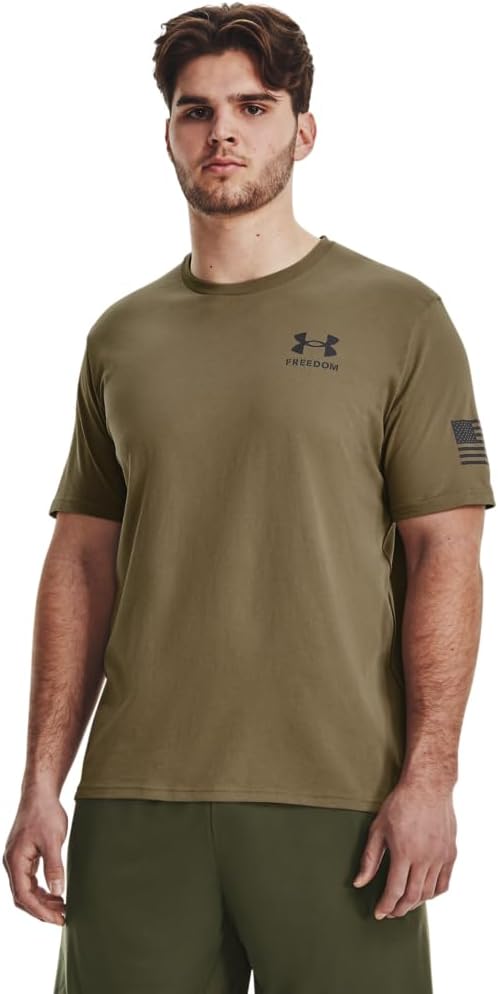 Новая мужская футболка Under Armour с флагом свободы, (499) Federal Tan/Jet Gray
Новая мужская футболка Under Armour с флагом свободы, (499) Federal Tan/Jet Gray
