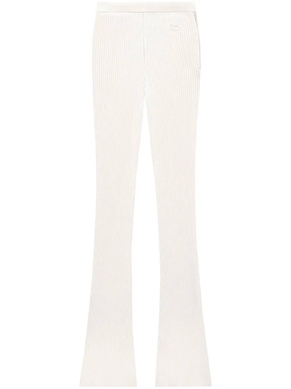 Расклешенные брюки Reediton Courrèges, белый 
Расклешенные брюки Reediton Courrèges, белый