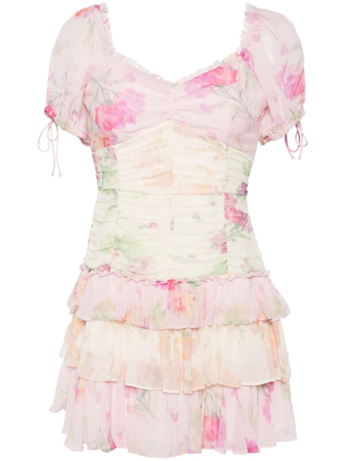 LoveShackFancy платье мини Jupe с цветочным принтом, розовый
LoveShackFancy платье мини Jupe с цветочным принтом, розовый