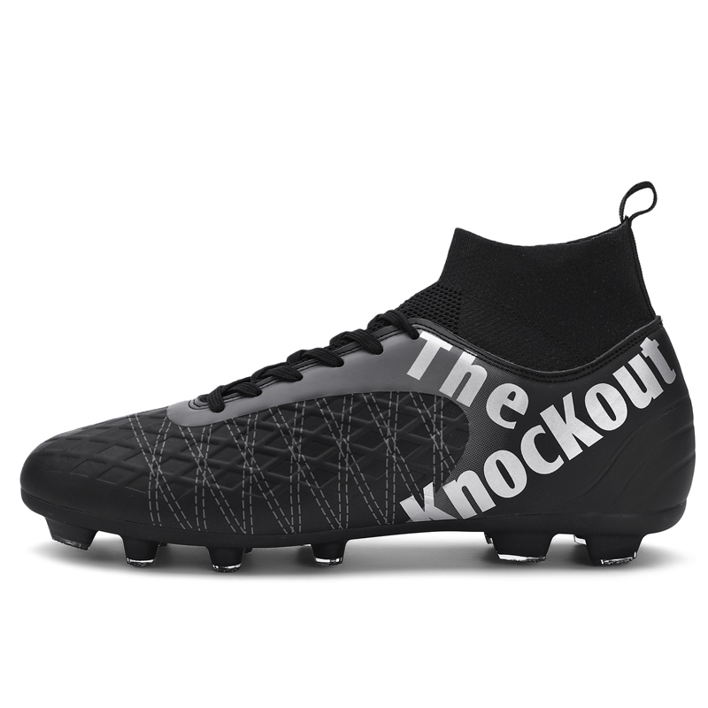 Футбольные бутсы детские с высоким верхом и противоскользящим покрытием Anti Kick для подростков CAMKIDS, белый/черный
Футбольные бутсы детские с высоким верхом и противоскользящим покрытием Anti Kick для подростков CAMKIDS, белый/черный