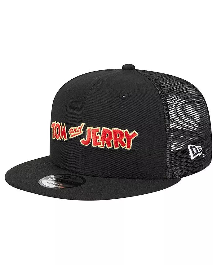 Мужская черная бейсболка с надписью Tom and Jerry Trucker 9FIFTY Snapback New Era
Мужская черная бейсболка с надписью Tom and Jerry Trucker 9FIFTY Snapback New Era