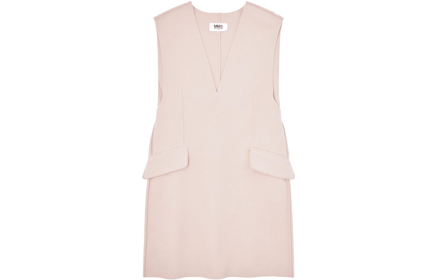 Платье без рукавов женское розовое Mm6 Maison Margiela
Платье без рукавов женское розовое Mm6 Maison Margiela