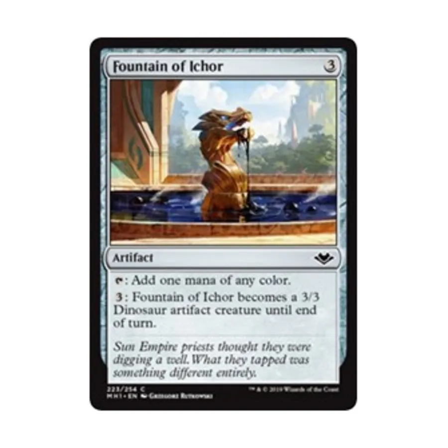 CCG Фонтан Ихора (клавиша C), MTG - Modern Horizons
CCG Фонтан Ихора (клавиша C), MTG - Modern Horizons