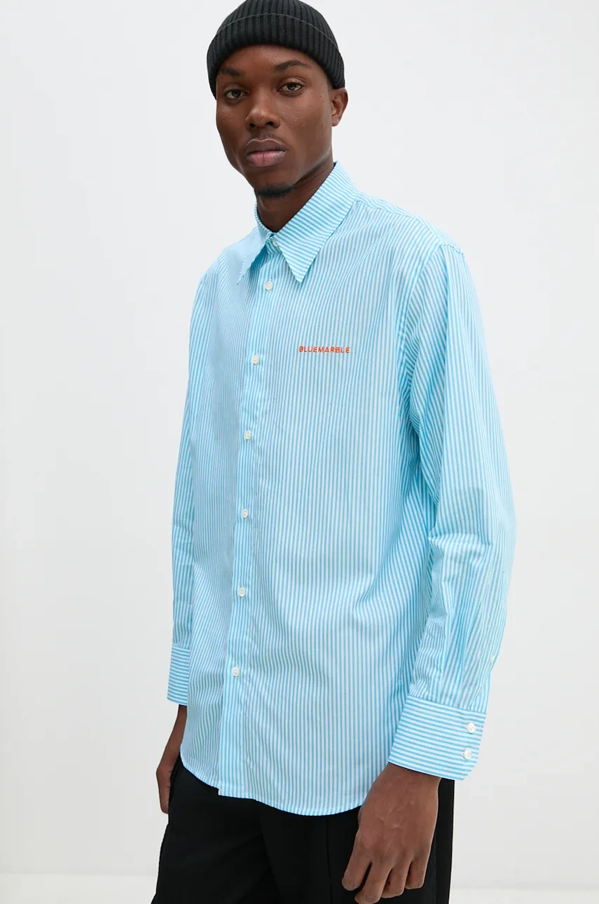 Хлопковая рубашка BLUEMARBLE, синий
Хлопковая рубашка BLUEMARBLE, синий
