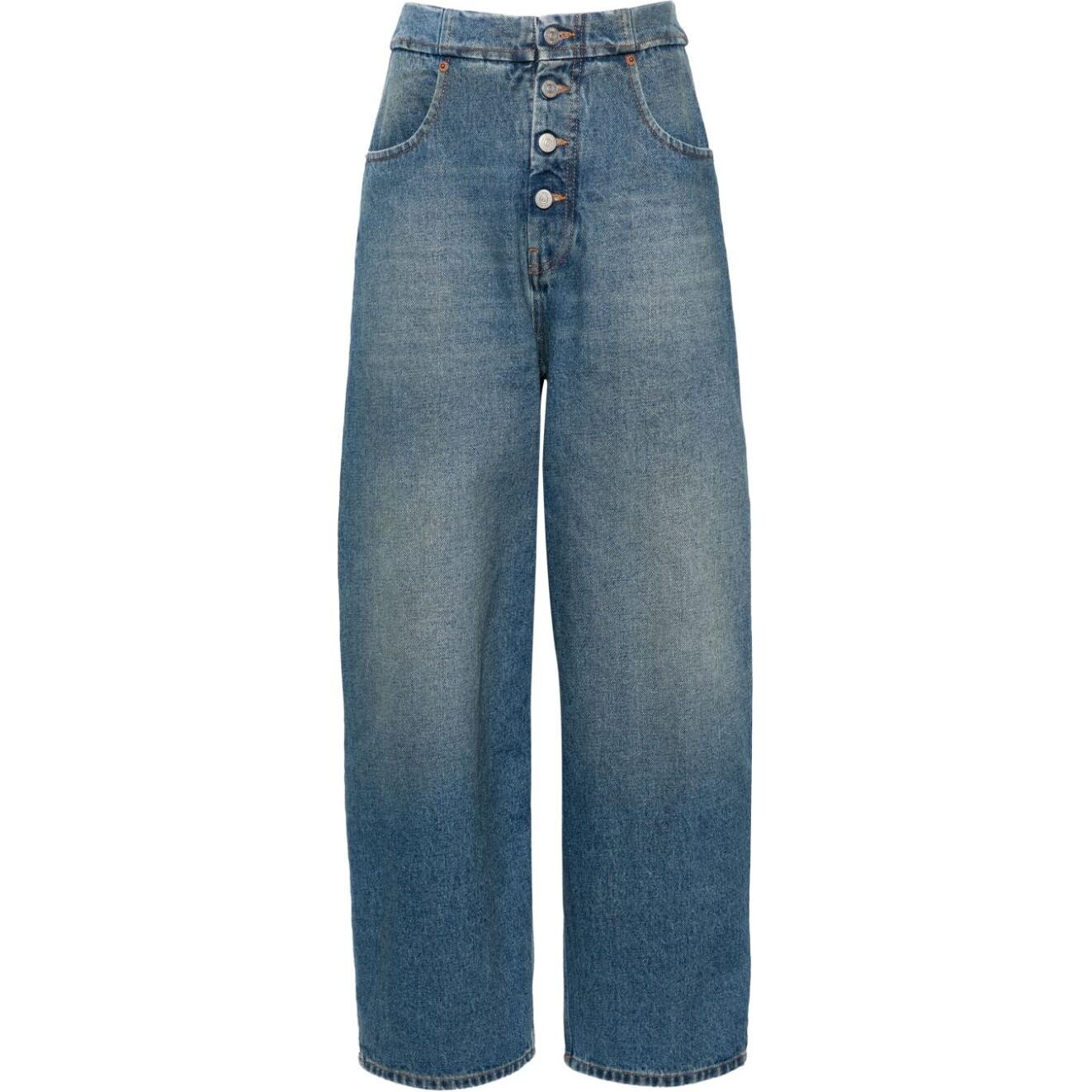 Джинсы Mm6 Maison Margiela на пуговицах, синий
Джинсы Mm6 Maison Margiela на пуговицах, синий