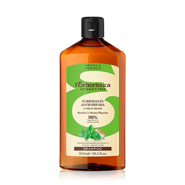 Очищающий шампунь «Береза и мята» Purificante Antiforfora L'Erboristica, 300 ml
Очищающий шампунь «Береза и мята» Purificante Antiforfora L'Erboristica, 300 ml