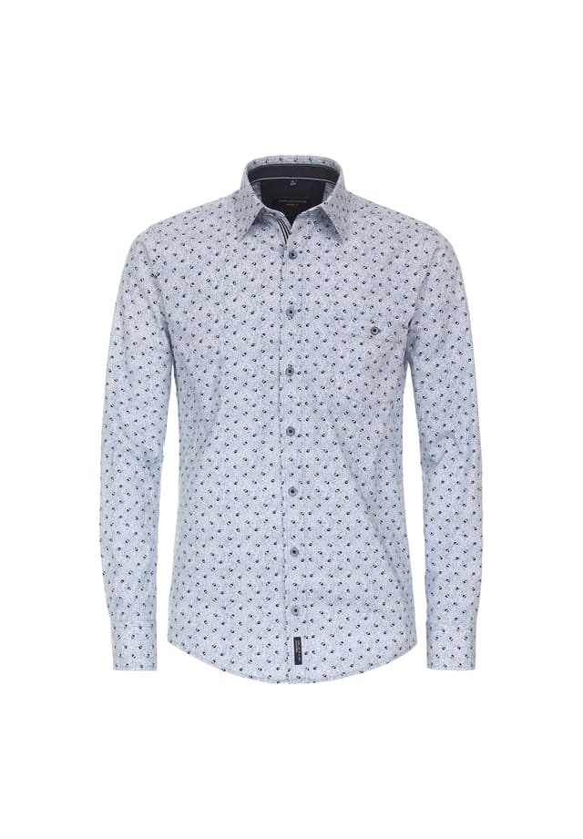 Рубашка фланелевая с принтом свободного покроя Casamoda, голубой
Рубашка фланелевая с принтом свободного покроя Casamoda, голубой