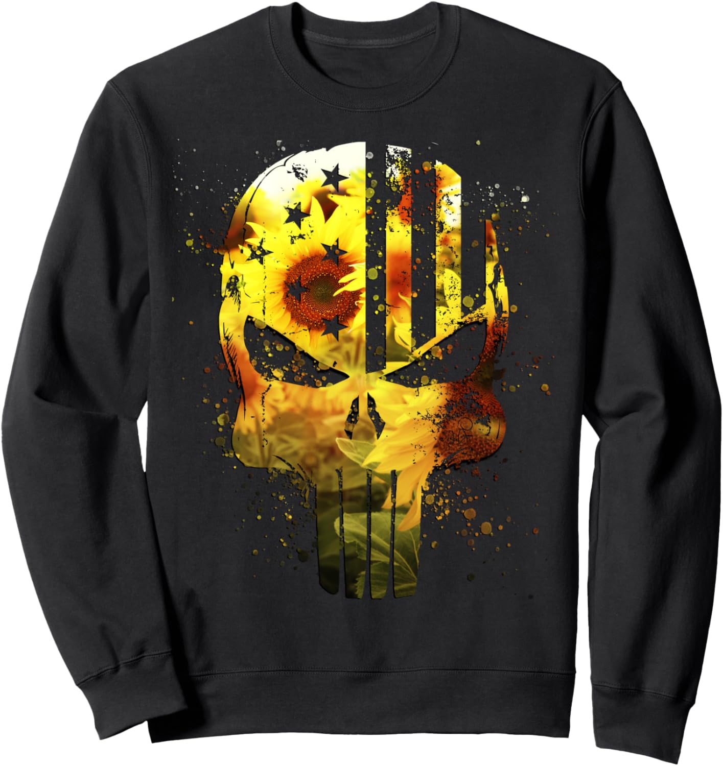 Эпичная толстовка с цветочным рисунком, американским флагом, черепом и подсолнухами Pacific Oracle T-Shirts & Gifts, черный
Эпичная толстовка с цветочным рисунком, американским флагом, черепом и подсолнухами Pacific Oracle T-Shirts & Gifts, черный