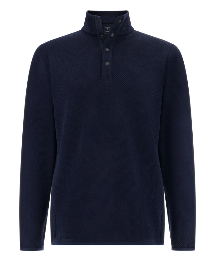 Толстовка с воротником-стойкой B tech Boggi Milano, синий
Толстовка с воротником-стойкой B tech Boggi Milano, синий