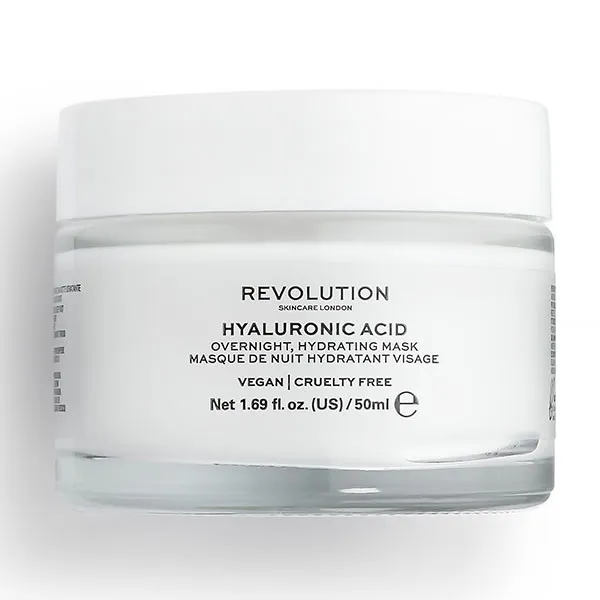 Увлажняющая ночная маска Hyaluronic Acid Overnight Hydrating Mask Revolution Skincare, 50 ml
Увлажняющая ночная маска Hyaluronic Acid Overnight Hydrating Mask Revolution Skincare, 50 ml