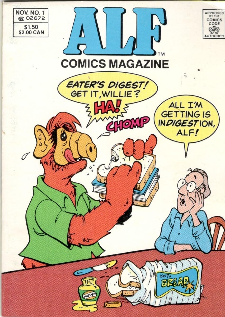 Alf Comics Digest, Vol.1, No.1 (Marvel Comics)
Alf Comics Digest, Vol.1, No.1 (Marvel Comics)