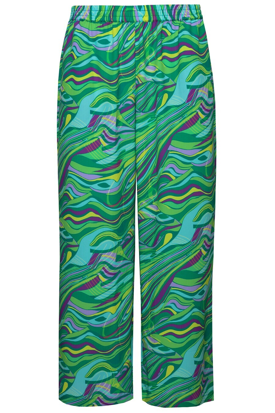 Тканевые брюки MIAMODA Wide leg Pants, зеленый
Тканевые брюки MIAMODA Wide leg Pants, зеленый