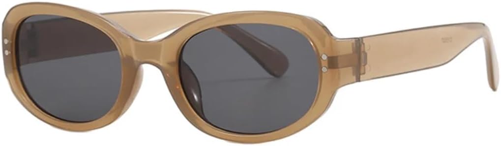 Женские солнцезащитные очки с маленькими овальными заклепками, модные, роскошные, для путешествий, с защитой от УФ-излучения UV400, мужские, винтажные VVTWSSW, Tea Gray
Женские солнцезащитные очки с маленькими овальными заклепками, модные, роскошные, для путешествий, с защитой от УФ-излучения UV400, мужские, винтажные VVTWSSW, Tea Gray