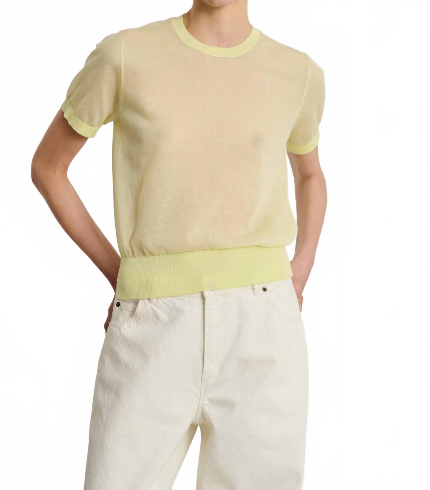 Дуа топ в кислотно-желтом Soeur
Дуа топ в кислотно-желтом Soeur