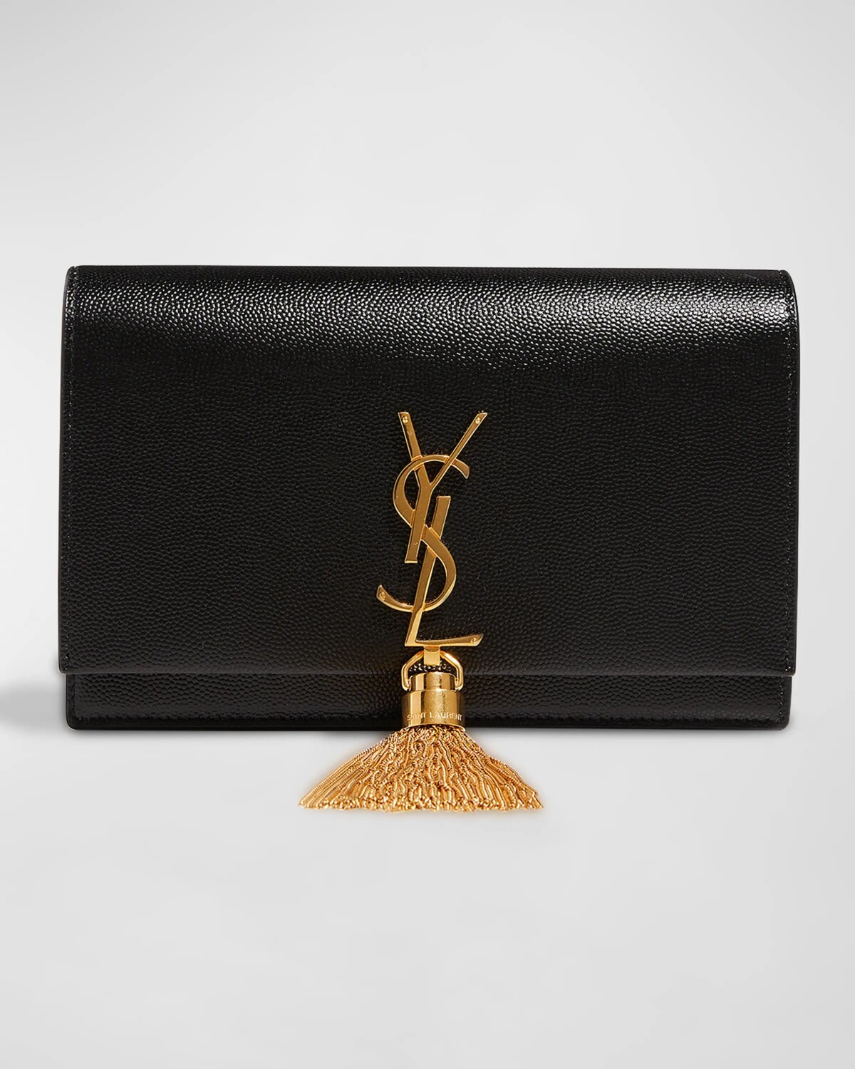 Кошелек Kate Tassel YSL на цепочке из зерненой кожи Saint Laurent, цвет Black
Кошелек Kate Tassel YSL на цепочке из зерненой кожи Saint Laurent, цвет Black