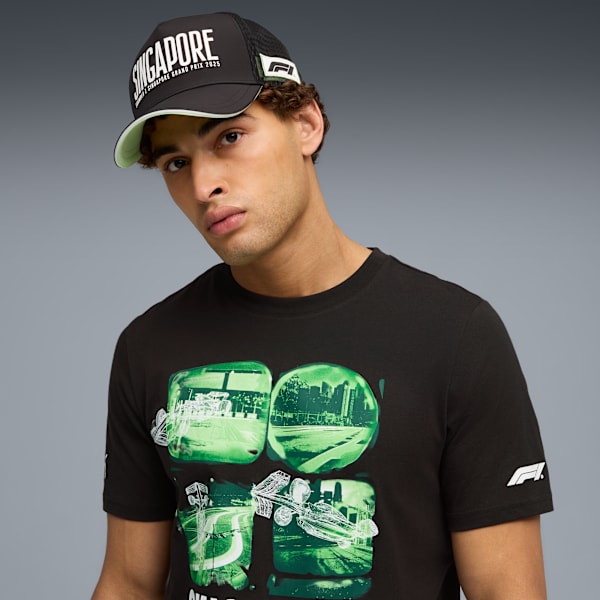 Кепка дальнобойщика Formula 1 Singapore Puma, черный
Кепка дальнобойщика Formula 1 Singapore Puma, черный