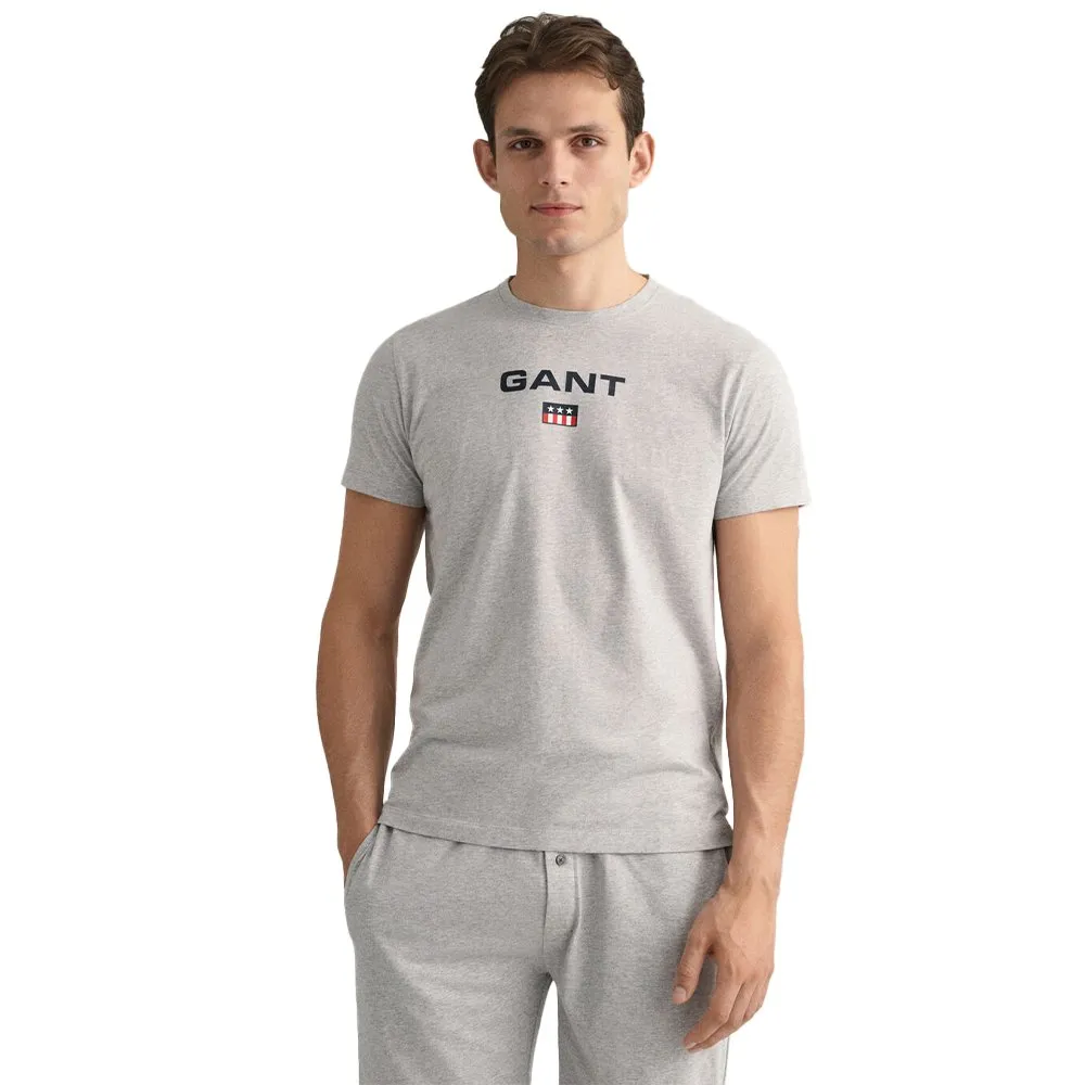 Футболка с коротким рукавом Gant 902319008, серый 
Футболка с коротким рукавом Gant 902319008, серый