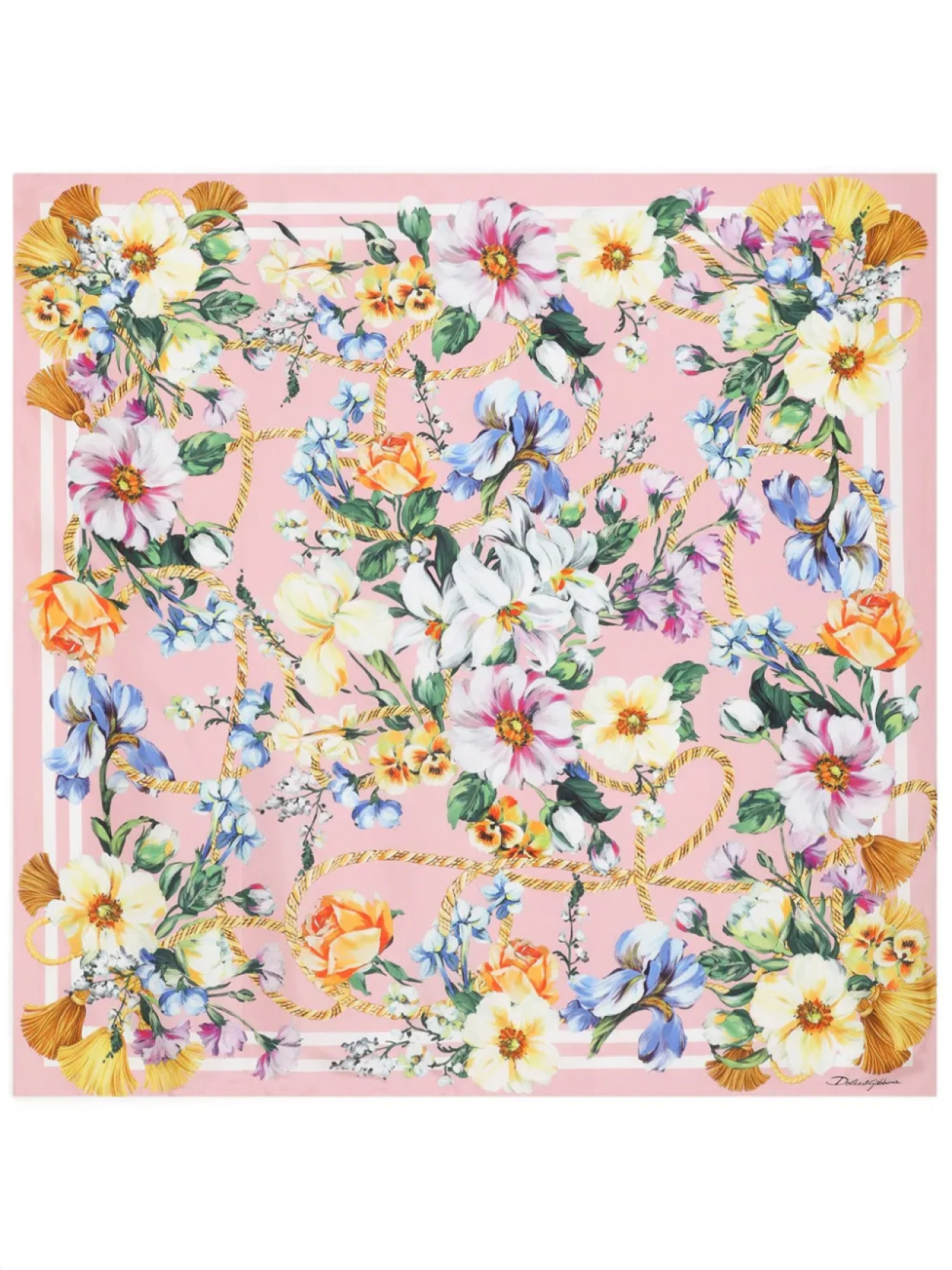 Dolce & Gabbana шарф с цветочным принтом, розовый
Dolce & Gabbana шарф с цветочным принтом, розовый