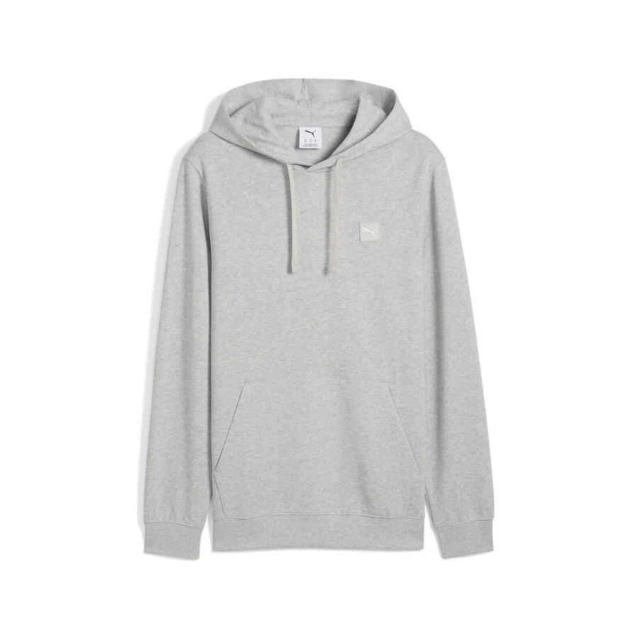 Мужская толстовка Essentials Elevated Hoodie PUMA светло-серого цвета с меланжевым оттенком
Мужская толстовка Essentials Elevated Hoodie PUMA светло-серого цвета с меланжевым оттенком
