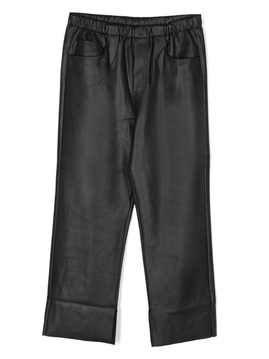 MM6 Maison Margiela Kids прямые брюки с эластичным поясом, черный
MM6 Maison Margiela Kids прямые брюки с эластичным поясом, черный