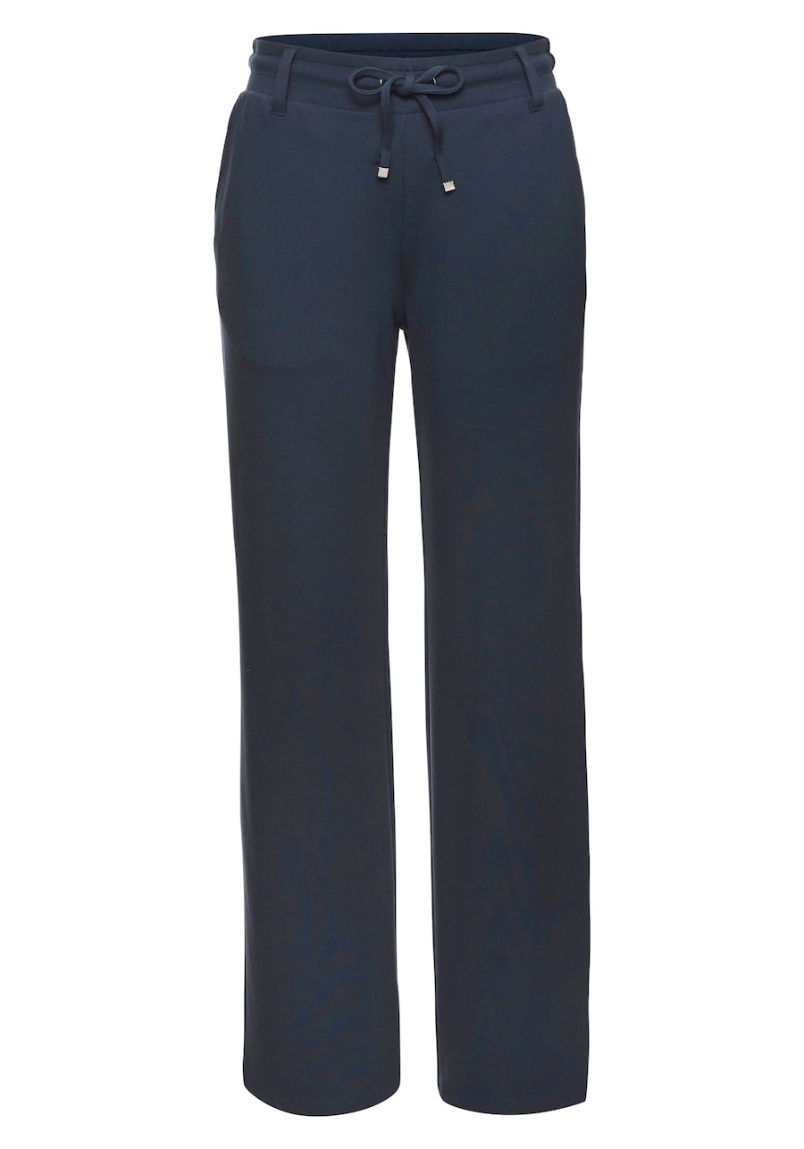 Обычные брюки LASCANA, синий
Обычные брюки LASCANA, синий