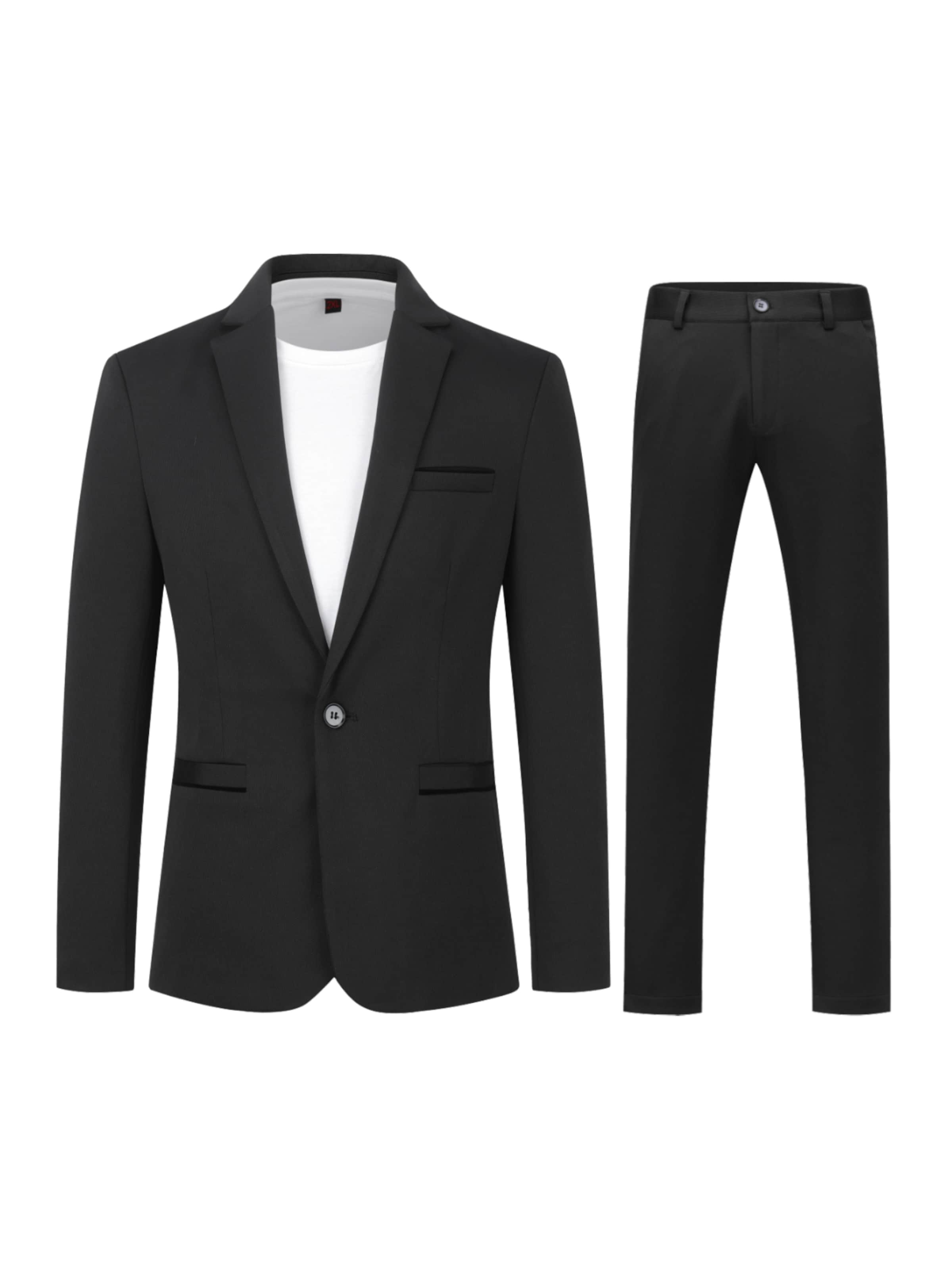 Youthup Костюм Slim fit в черном цвете
Youthup Костюм Slim fit в черном цвете