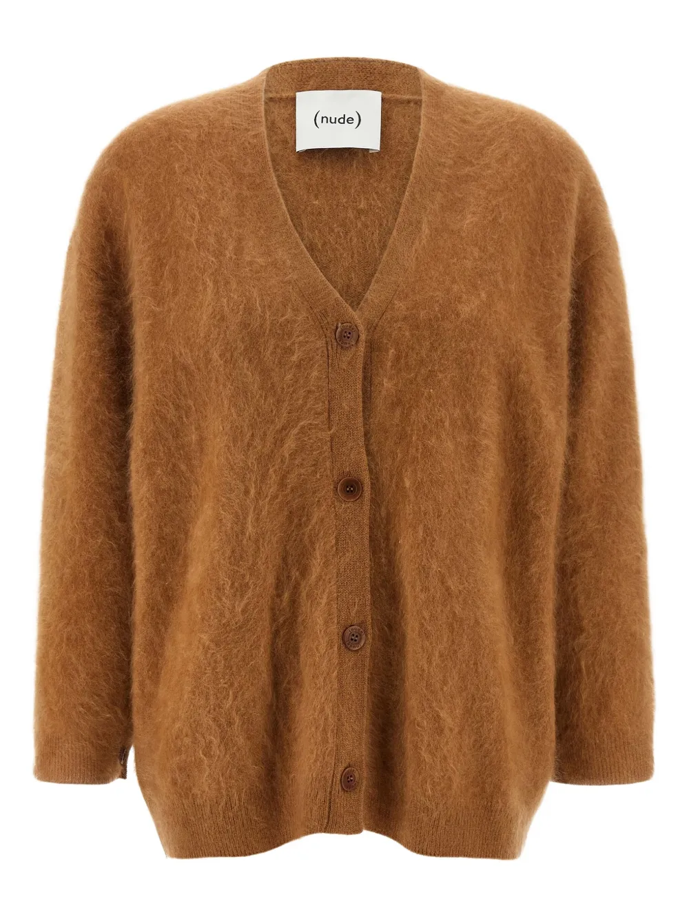 Кардиган с V-образным вырезом Nude, коричневый
Кардиган с V-образным вырезом Nude, коричневый