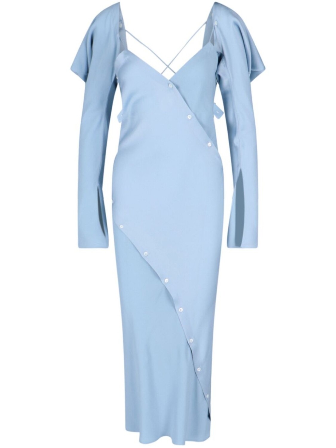 Платье с перекрестными бретелями Setchu, синий
Платье с перекрестными бретелями Setchu, синий