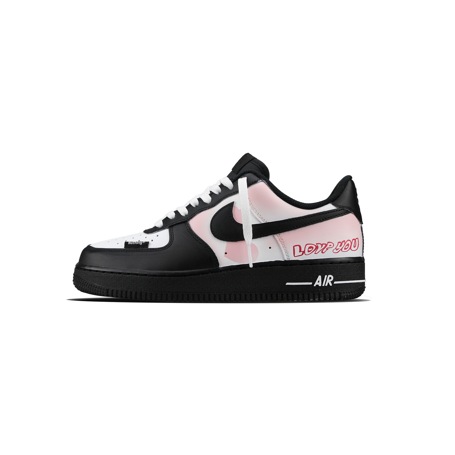 Кроссовки Nike Air Force 1 Skateboarding Shoes Unisex Low-top Black/White/Pink, черный
Кроссовки Nike Air Force 1 Skateboarding Shoes Unisex Low-top Black/White/Pink, черный