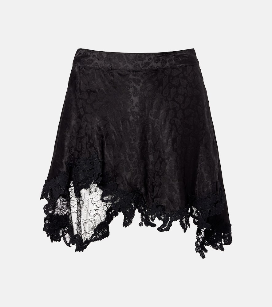 Асимметричная мини-юбка Reana с кружевной отделкой Isabel Marant, Black
Асимметричная мини-юбка Reana с кружевной отделкой Isabel Marant, Black