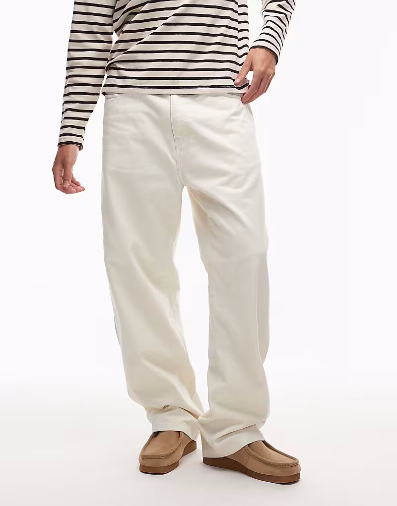 Свободные зауженные брюки Landon бежевого цвета Carhartt Wip
Свободные зауженные брюки Landon бежевого цвета Carhartt Wip