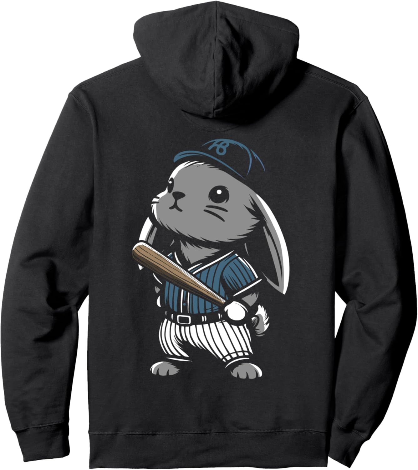 Толстовка с изображением бейсбольного кролика Baseball Hare Bunnies Baseball Player, черный
Толстовка с изображением бейсбольного кролика Baseball Hare Bunnies Baseball Player, черный