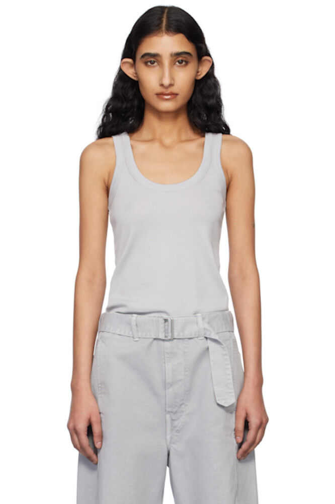 Серый топ в рубчик LEMAIRE
Серый топ в рубчик LEMAIRE