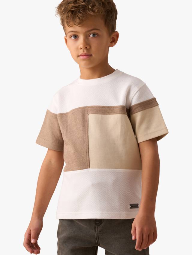 Детская футболка с цветными блоками и текстурой Angel & Rocket, Cream/Multi
Детская футболка с цветными блоками и текстурой Angel & Rocket, Cream/Multi