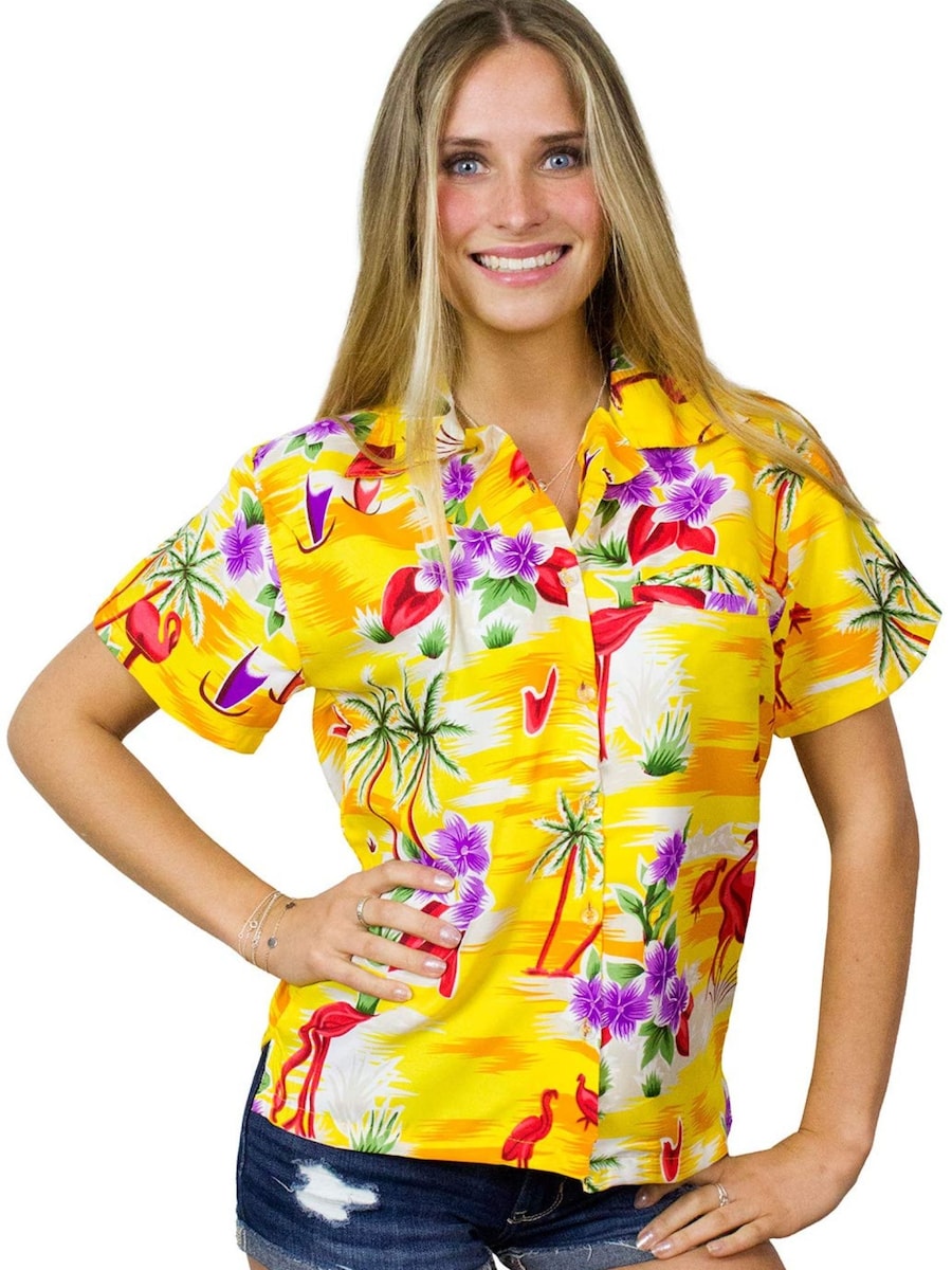 Блуза King Kameha Flamingos, желтый
Блуза King Kameha Flamingos, желтый