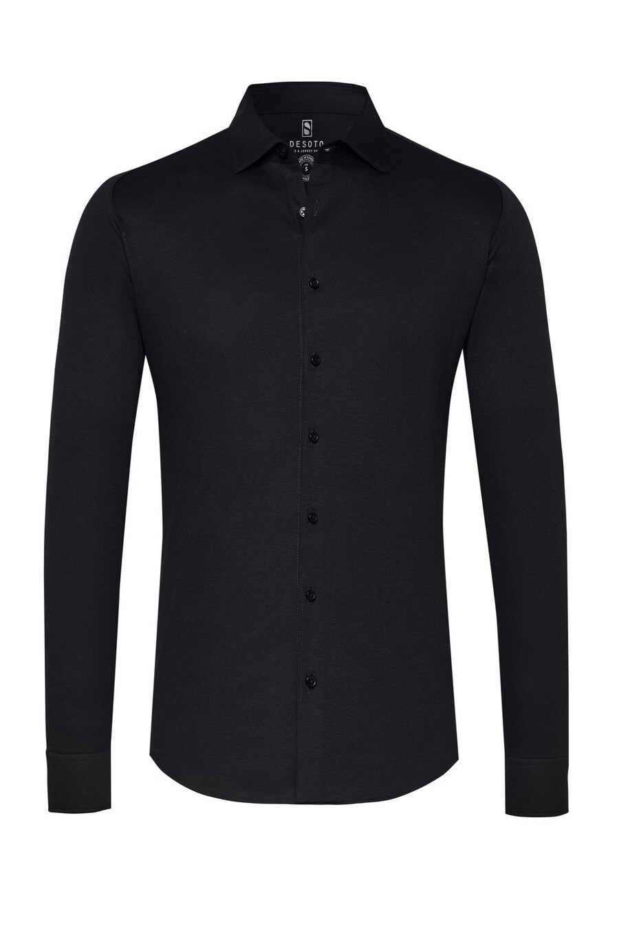 Рубашка Slim Fit на пуговицах DESOTO, черный
Рубашка Slim Fit на пуговицах DESOTO, черный