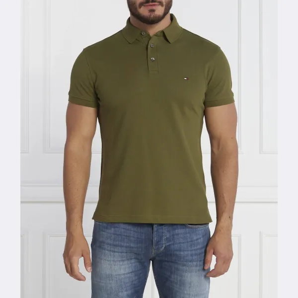 Рубашка-Поло узкого кроя 1985 года досада Tommy Hilfiger, зеленый
Рубашка-Поло узкого кроя 1985 года досада Tommy Hilfiger, зеленый