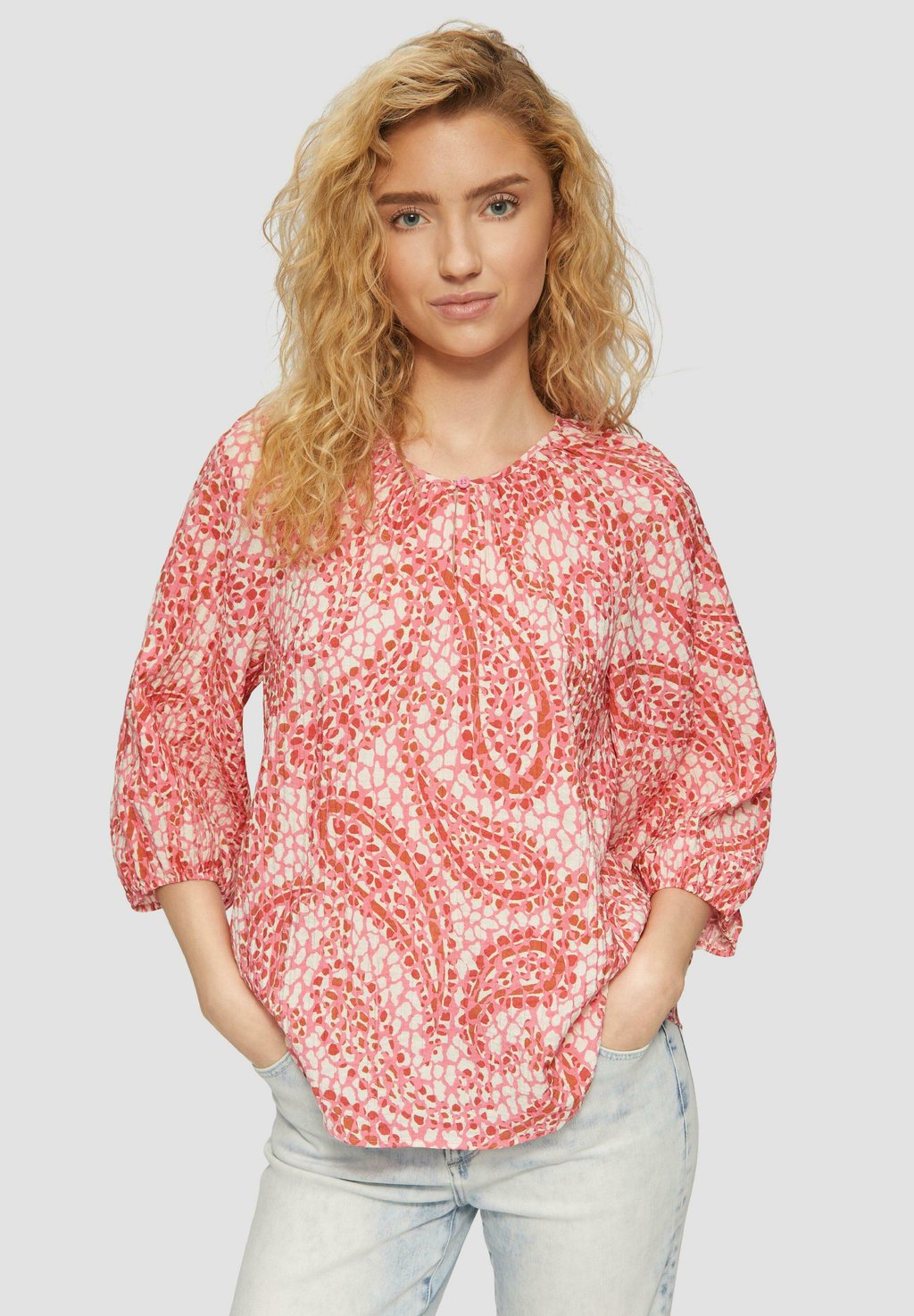 Блуза GEMUSTERTE RELAXED-FIT s.Oliver, красный
Блуза GEMUSTERTE RELAXED-FIT s.Oliver, красный