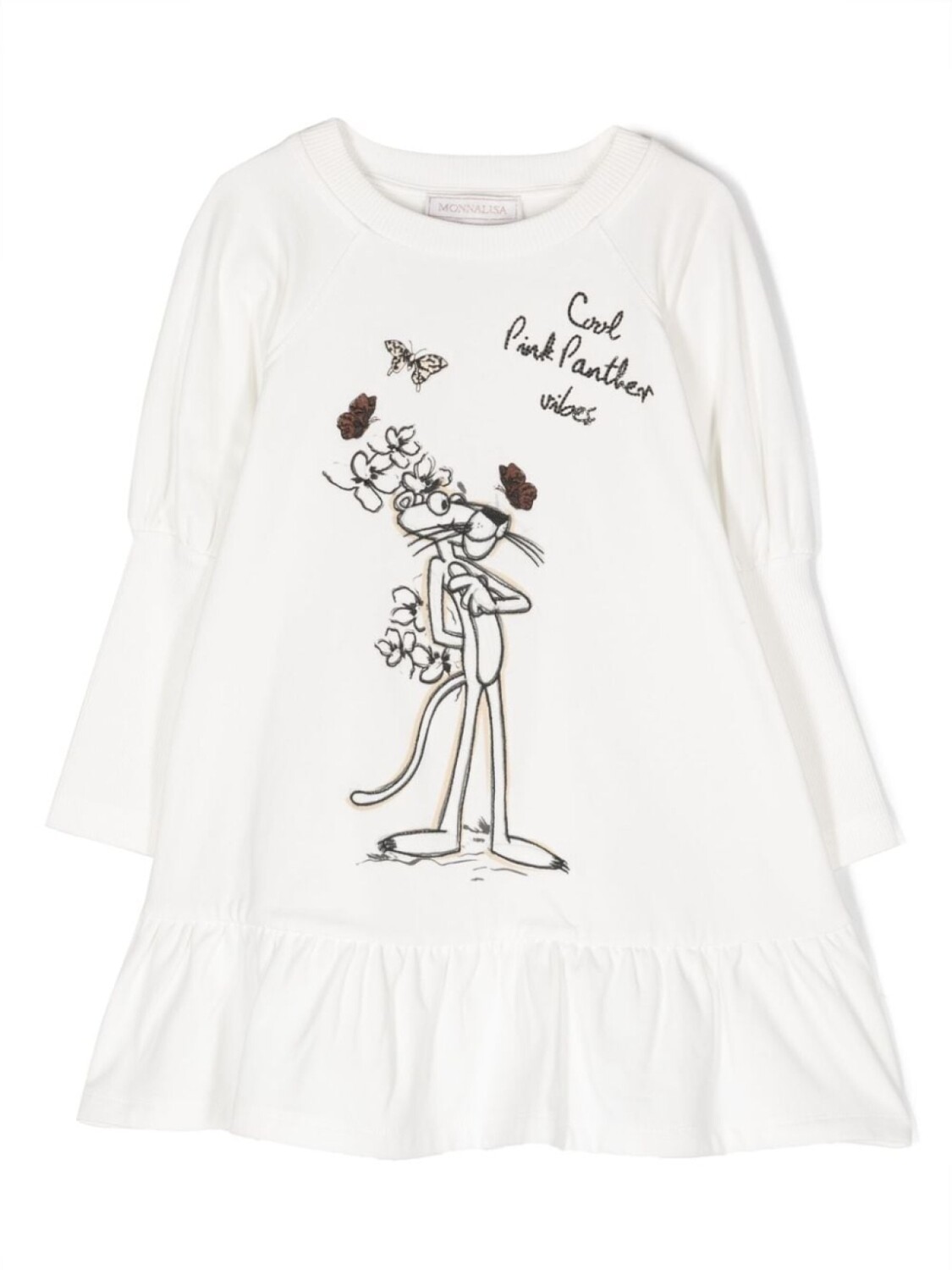 Monnalisa платье с графичным принтом, белый
Monnalisa платье с графичным принтом, белый