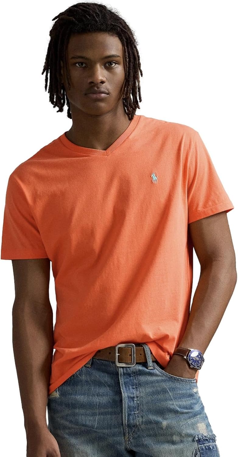 Мужская футболка Polo RL классического кроя с V-образным вырезом POLO RALPH LAUREN, Rl Vibrant Orange, Оранжевый, Мужская футболка Polo RL классического кроя с V-образным вырезом POLO RALPH LAUREN, Rl Vibrant Orange
Мужская футболка Polo RL классического кроя с V-образным вырезом POLO RALPH LAUREN, Rl Vibrant Orange, Оранжевый, Мужская футболка Polo RL классического кроя с V-образным вырезом POLO RALPH LAUREN, Rl Vibrant Orange