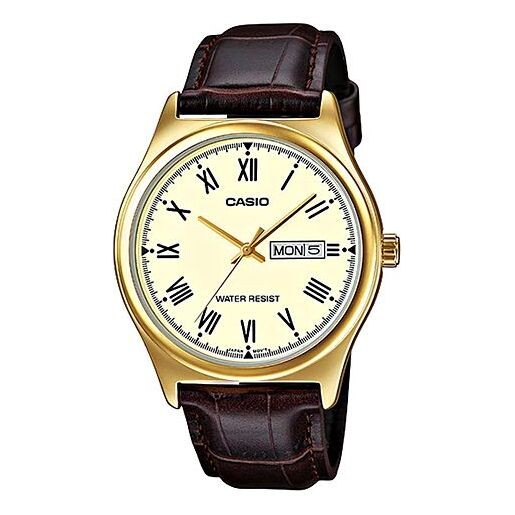 Часы Casio Dress Minimalistic Business Analog Watch 'Dark Brown Gold', желтый 
Часы Casio Dress Minimalistic Business Analog Watch 'Dark Brown Gold', желтый