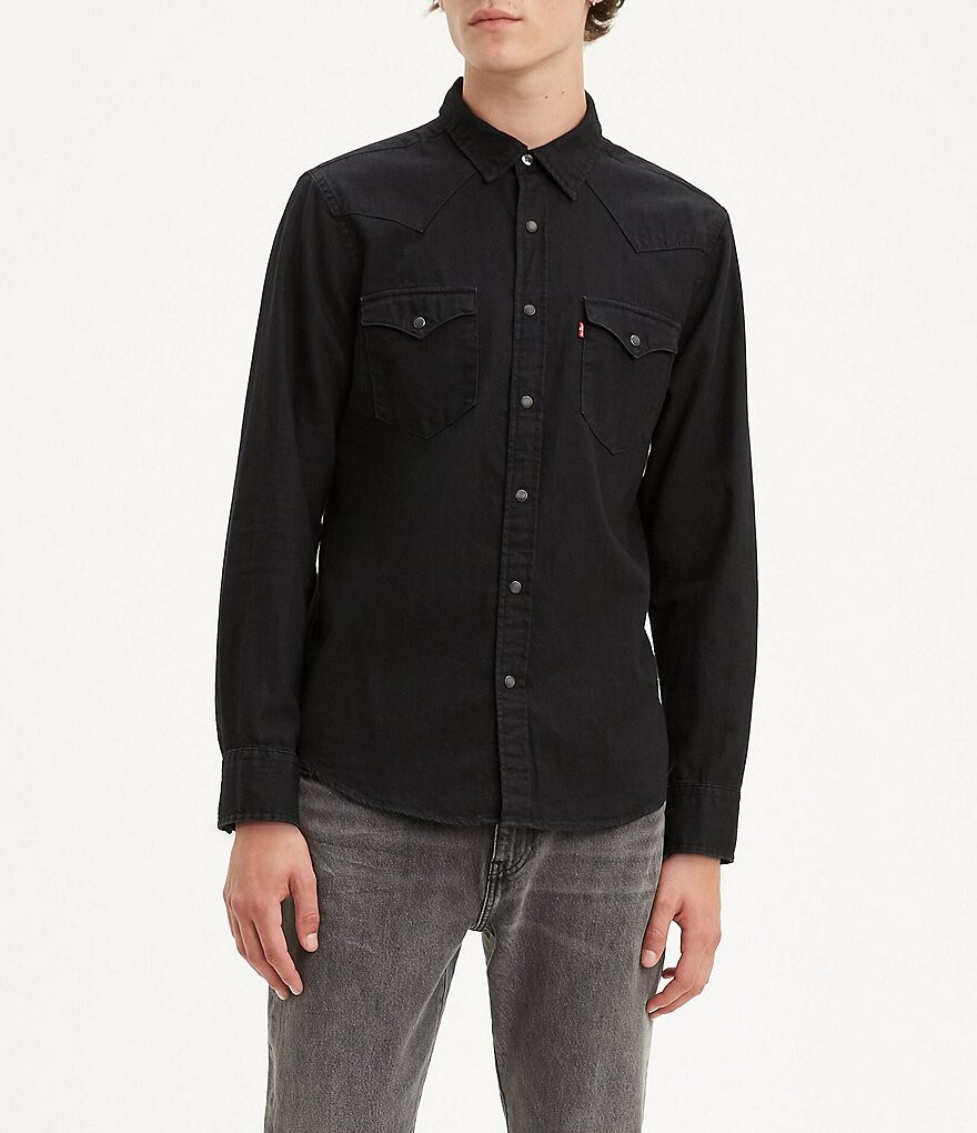 Классическая рубашка в стиле вестерн Levi's Standard Fit с застежкой спереди, черный
Классическая рубашка в стиле вестерн Levi's Standard Fit с застежкой спереди, черный