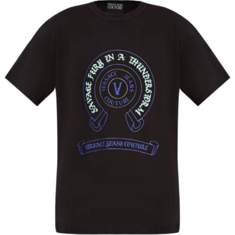 Футболка с логотипом VERSACE JEANS COUTURE, черный
Футболка с логотипом VERSACE JEANS COUTURE, черный