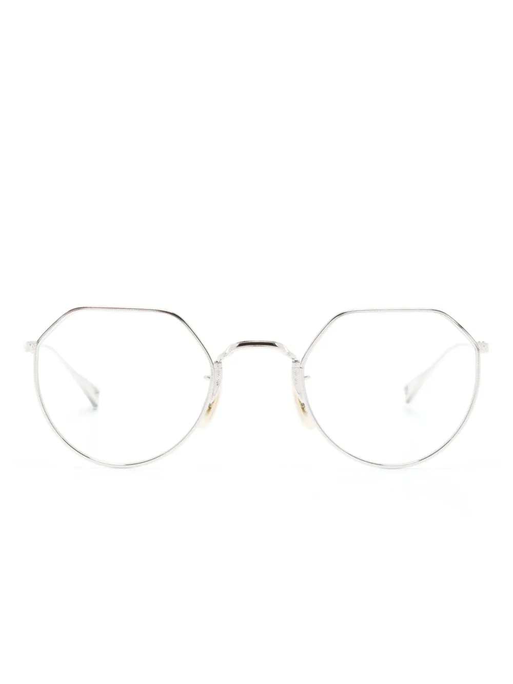 Очки John B в геометричной оправе Eyevan Inc., серебряный
Очки John B в геометричной оправе Eyevan Inc., серебряный