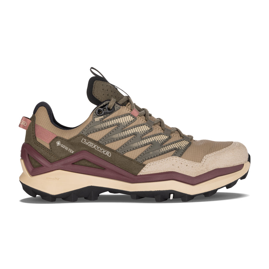 Женские треккинговые ботинки LOWA MADDOX PRO GTX LO WS, цвет Desert/Old Rose
Женские треккинговые ботинки LOWA MADDOX PRO GTX LO WS, цвет Desert/Old Rose