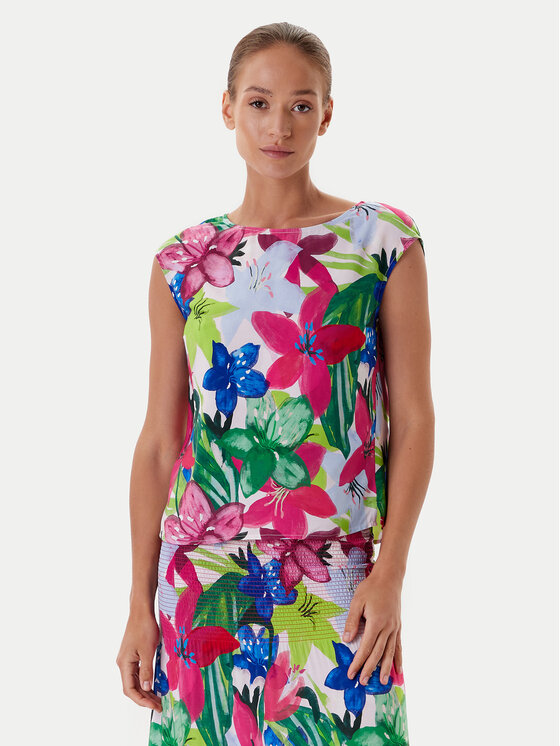 Блузка regular fit Afeli T2511.046 Tatuum, мультиколор
Блузка regular fit Afeli T2511.046 Tatuum, мультиколор