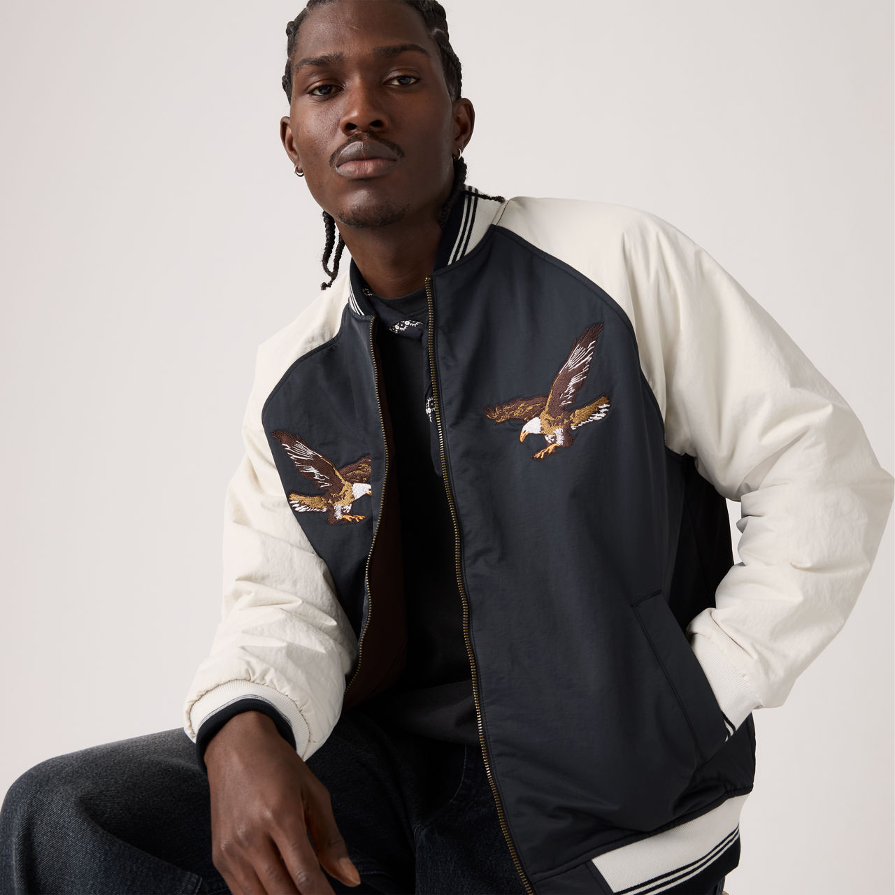 Двусторонняя куртка Madera Levi's, Jet Black - Black
Двусторонняя куртка Madera Levi's, Jet Black - Black